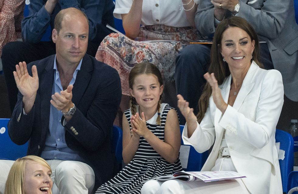 Princess Charlotte Makes A Surprise Appearance At The Commonwealth Games